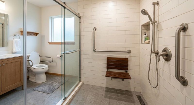 Mobility Shower Installation in Portland, ME